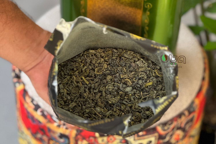 چای امیننت قوطی فلزی سبز 400 گرمی چای سبز خوشطعم و پرخاصیت